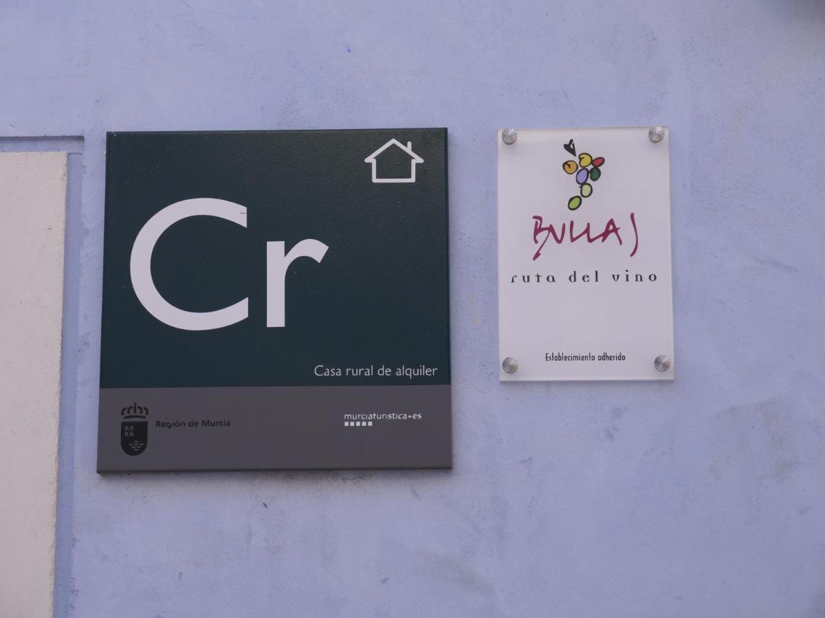 Casa Rural Ortega Rubio Cehegín Eksteriør bilde